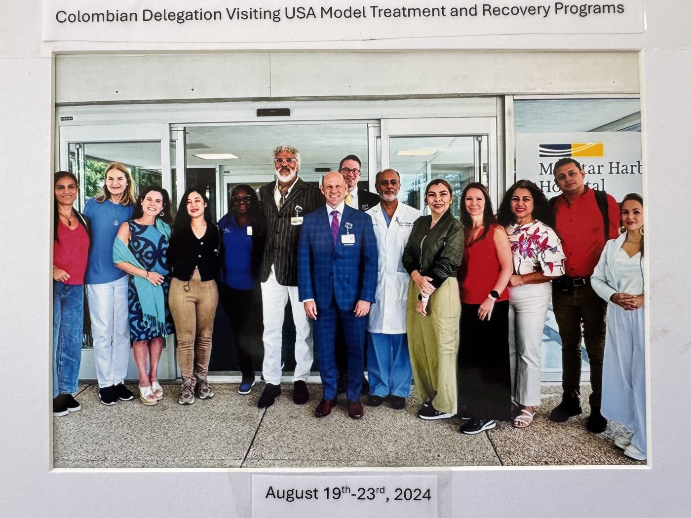 Dr. Jenkins hosting the State Department-sponsored Colombian delegation, 2024